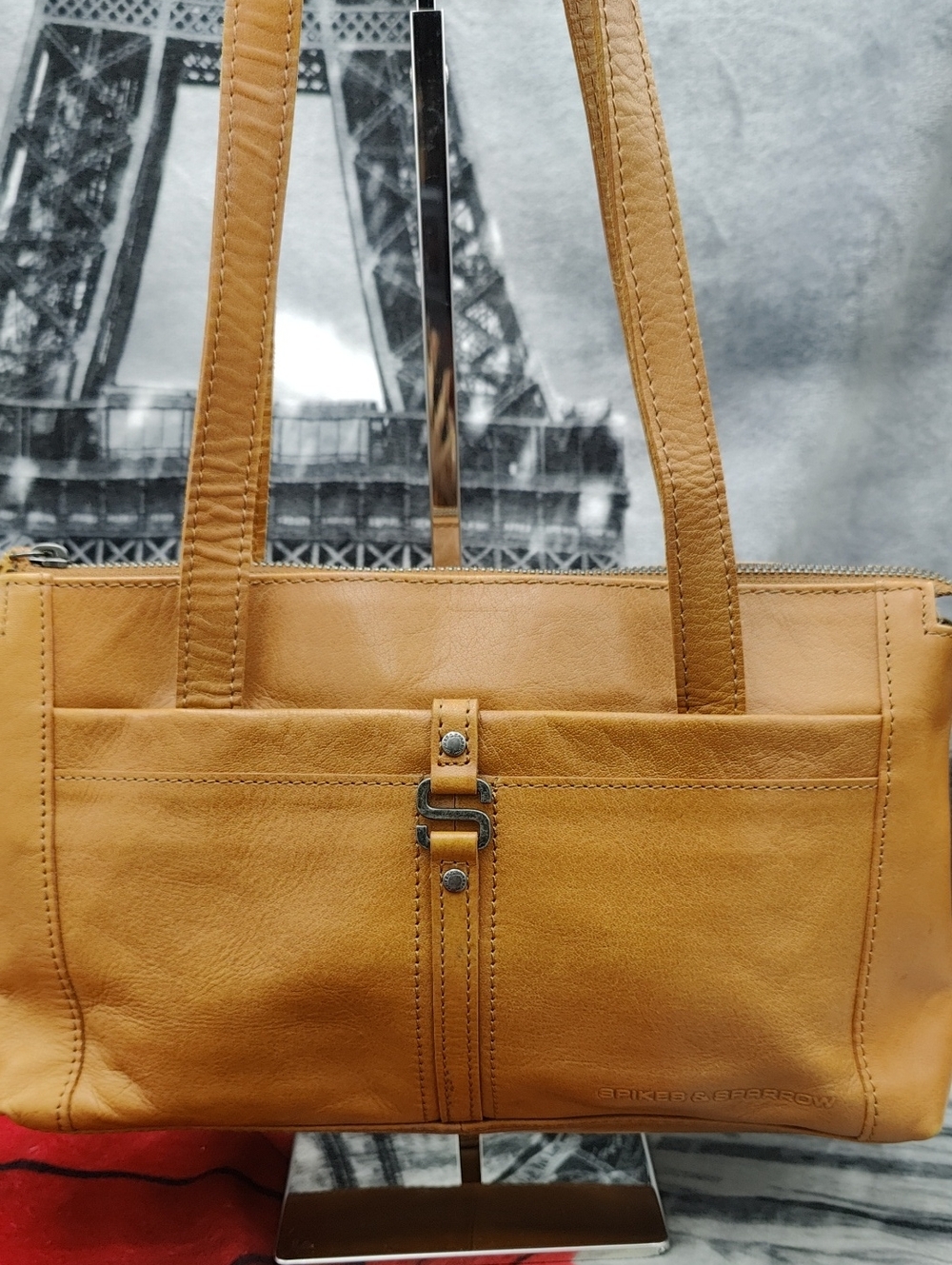 Spikes And Sparrow Leather Bag
